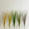 Decorative Flowers 60cm 5Pcs Artificial Onion Grass Simulation Leave Plants Plantas For Living Room Decor Artificiales Para Decoracion