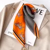 2024 Newly arrived Brand new fashion luxury classic high quality luxury color silk scarves 70*70cm is very suitable for men and women fashion scarves A822