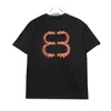 Yaz Erkekler Tasarımcı T-shirt Set Sıradan Erkekler Tişörtleri ve Kadın Basılı Kısa Kollu Gömlekler Üst düzey Erkek Hip-Hop Giyim Satıyorm-3xl