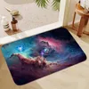 Carpets 3D Planet Gorgeous Starry Sky For Kitchen Absorbent Mat Room Mats Doormat Entrance Door Hallway Carpet Anime Rug Balcony