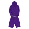 Running Sets Mens Fashion Casual Color Matching Two Piece Hooded Pocket Lace Up Pullover Man In Suit Large Of Men Soccer