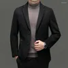 Abiti da uomo 2024 Business Casual Trend Stile italiano Slim Fit Comodo Fashion Hosting Travel Wedding Blazer in lana