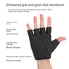 Cykelhandskar Fitness Half Fing Finger Protective For Man Woman Anti-Slip Sports Outdoor Mountain Climbing Prevention