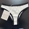 Costume da bagno firmato Costumi da bagno bikini di lusso set costume da bagno donna Lettera Diamond set logo bikini Tinta unita Costume intero a vita alta bianco e nero