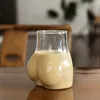 Wijnglazen 450ML Transparant Glas Koffiemok Cup Onregelmatige Sexy BuShape Cocktail Sap Water Voor Bar Thuis Party Ijs drinken