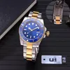 U1 Top AAA Batgirl Model Men Wristwatch ST9 Batman Ceramic Bezel Watch Automatic Clean CF II Movement Limited Watch Iron Meteorites Dial Master Gift World Time 0441