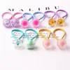 Hair Accessories 10Pcs/Set Girls Colorful Ties Kids Elastic Bands Children Bead Head Rope Cute Rubber Princess