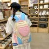 Borse da scuola Zaino per ragazze Studenti medi di grande capacità Harajuku Kawaii Ita Borsa per bambini carina giapponese