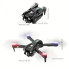 YT163 Drone HD double caméra lumière LED flux vol stationnaire évitement d'obstacles photographie pliable quadrirotor cadeau jouet adultes pour enfants