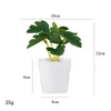 Fleurs décoratives Mini plantes artificielles bonsaï petit Pot d'arbre simulé fausse fleur Table de bureau en Pot chambre maison jardin bureau décor