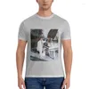 Heren tanktops heren t-shirt merk zomer LIBERACE met piano klassiek T-shirt Koreaanse mode effen zwarte T-shirts