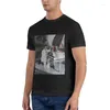 Heren tanktops heren t-shirt merk zomer LIBERACE met piano klassiek T-shirt Koreaanse mode effen zwarte T-shirts