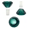 Tillbehör Diamond Glass Slide Bong Bowl i diverse färger Male 14mm Rökning för vattenrör Drop Delivery Home Garden Hushåll