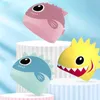 Nuovi berretti per bambini simpatico cartone animato dinosauro ragazzi ragazze nuotare morbido silicone impermeabile cuffia da nuoto per bambini cappello alto elastico YQ240119