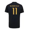 23/24 Vini Jr Bellingham Soccer Jerseys TChouameni 2023 2024 Football Shirt Real Madrid Camavinga Rodrygo Modric Camisetas Men Kit Kit Munforms Fani