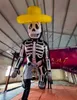 wholesale Esqueleto inflable gigante de Halloween de 26.2 pies, globos modelo de hombre con marco de decoración de Halloween al aire libre