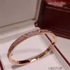 gold bracelets ladies bracelet designer diamond luxury Advanced materials jewelry width 7MM hidden inlay technology fade womens Diamonds FN4W