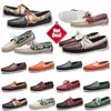 GAI GAI GAI Designers Mens Moda Mocassins Clássico Couro Genuíno Homens Negócios Escritório Trabalho Formal Vestido Sapatos Marca Designer Festa Casamento Sapato Plano