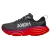 Hoka desinger buty Bondi 8 Clifton 8 Clifton 9 luksusowy top czarny biały jasnoniebieski chmur mgły przesuwając się Triple Białe białe mężczyźni kobiety do biegania 36-47