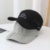 Quick Drying Fold Baseball Ultra-thin Outdoor Sun Protection Hat Versatile Lightweight Running UV Resistant Duckbill Cap Men's Hat