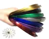 9 färger flödet leksaker arm leksaksflödesringar kinetiska fjäderarmband vetenskap utbildande sensoriska interaktiva coola leksaker cca9279a 200pcs2307236