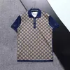 Zomer heren designer poloshirts korte mouwen katoen bedrukken en borduren mode polo t-shirts