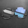 Kits de reparo de relógio mod flat 52 1.8 cristal vidro mineral de alta qualidade azul ar com preto prata guarnição peças de reposição atacado