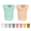 Groothandel 10 kleuren 40oz Milieuvriendelijke Cup Sleeve Silicone Herbruikbare Tumbler Onderkant van Boot Cup Pak Voor Alle 40oz Tuimelaars 0122