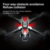 Ny K10 Max Drone, HD tre kameror, professionellt hinder Undvik, flygfotografering Optical Flow Brushless Quadcopter UAV