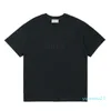 24ss Spring Summer Front 3D Silicon Logo T Shirt Tee Skateboard oversize Men Women Short Sleeve Tshirt