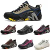 new Men Climbing Hiking Shoes Work Safety Shoes Trekking Mountain Boots Non-slip Wear-resistant Breathable Mens Outdoor shoe Gear Sneaker Eur 39-45