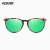 Sonnenbrille KDEAM Mode Vintage Runde Sonnenbrille für Damen Herren Polarisierter UV-Schutz Klassische Retro Pilot verspiegelte Sonnenbrille YQ240120