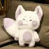 Plush Dolls Cute Big Tailed Fox Plush Toys Lovely Soft Stuffed Cartoon Animals Dolls Pillow For Birthday Christmas Gift