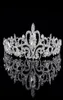 Nouveau pas cher Sparkle perles cristaux couronnes de mariage mariée cristal diadème couronne bandeaux cheveux accessoires fête mariage mariée diadème9371552