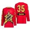 Team Hockey 2024 All-Star 98 Connor Bedard Jersey 77 Frank Vatrano 9 Clayton Keller 28 Elias Lindholm 40 Georgiev 8 Cale Makar 29 Nathan MacKinnon 6 Brock Boeser