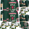 Minnesota Hóquei Jerseys Wild 4 Jon Merrill 59 Andrej Sustr 29 Marc-Andre Fleury 32 Filip Gustavsson 26 Connor Dewar 14 Joel Eriksson Ek 89