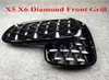 Um par de grade de carro diamante f30 para bmw f10 f18 f35 g30 g38 x1 x3 x4 x5 x6 grelhas dianteiras de ajuste de carro 9004066