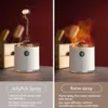 Humidifiers Baseus Air Humidifier Digital Display Two-Color Flame Aromatherapy Machine Car Diffuser Jellyfish Spray Essential Oil Diffuser YQ240122