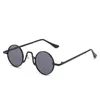 Retro Metal Vintage Eyewear Gothic Steampunk Round Sunglasses Small Frame Glasses Mirror Lenses 9 Colors Wholesale