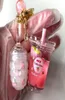 Peach Moisturizing Lipgloss Fruit Scent Women039s Keychain Lip Gloss Vegan Glitter Set Vendor9221664