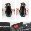 Rockbros saco de bicicleta à prova dwaterproof água reflexivo frente superior quadro tubo saco grande capacidade ultraleve saco ciclismo pannier saco 1l 240119