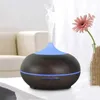 Humidifiers 500ML Electric Essential Oil Aromatherapy Diffuser Wood Grain Air Humidifier For Home Room Fragrance Ultrasonic Aroma Diffuser YQ240122