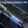 El feneri LS1 Süper Güçlü LED El feneri 1500m uzunluğunda 10000lm USB şarj edilebilir 80W Taktik Taşınabilir Fener Güç Göstergesi ile 240122