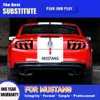Car Styling Taillight Assembly For Ford Mustang LED Tail Light 10-12 Brake Reverse Parking Running Lights Auto Parts Streamer Turn Signal