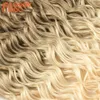 Jessica Hair Deep Wavy Twist Crochet Hair Synthetic Curly Hair Crochet Braids High Temperature Fiber Braiding Hair s 240118