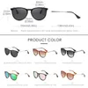 Óculos de sol KDEAM Moda Vintage Rodada Óculos de Sol para Mulheres Homens Polarizados Proteção UV Clássico Retro Piloto Espelhado Óculos de Sol YQ240120
