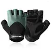 Fietshandschoenen Halve Vinger Sport Mtb Racefiets Hardlopen Anti-Antislip Fitness Gym Fietsen Handschoen Zomer Heren Dames Drop Leveren Dhbq3