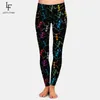 Capris New Arrival Skull and Rose Print High Waist Women Leggings Fashion Elastic Milk Silk Sexy Leggings Woman Pants