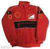 F1 Formule 1 Veste de Course AutomneHiver Vintage Style Américain Veste Moto Cyclisme Costume Moto Costume Baseball Costume Extérieur Coupe-Vent Racin OXY7