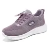 2024 New Women Shoes Running Flat Shoes Durable Black White Purple Mom Comfortable Large Size 36-41 GAI XJ